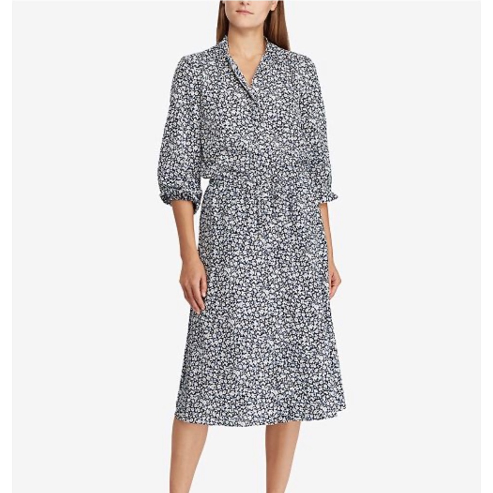 Women's Midi Ralph Lauren Dress with pockets!